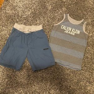 Calvin Klein short and tank set
